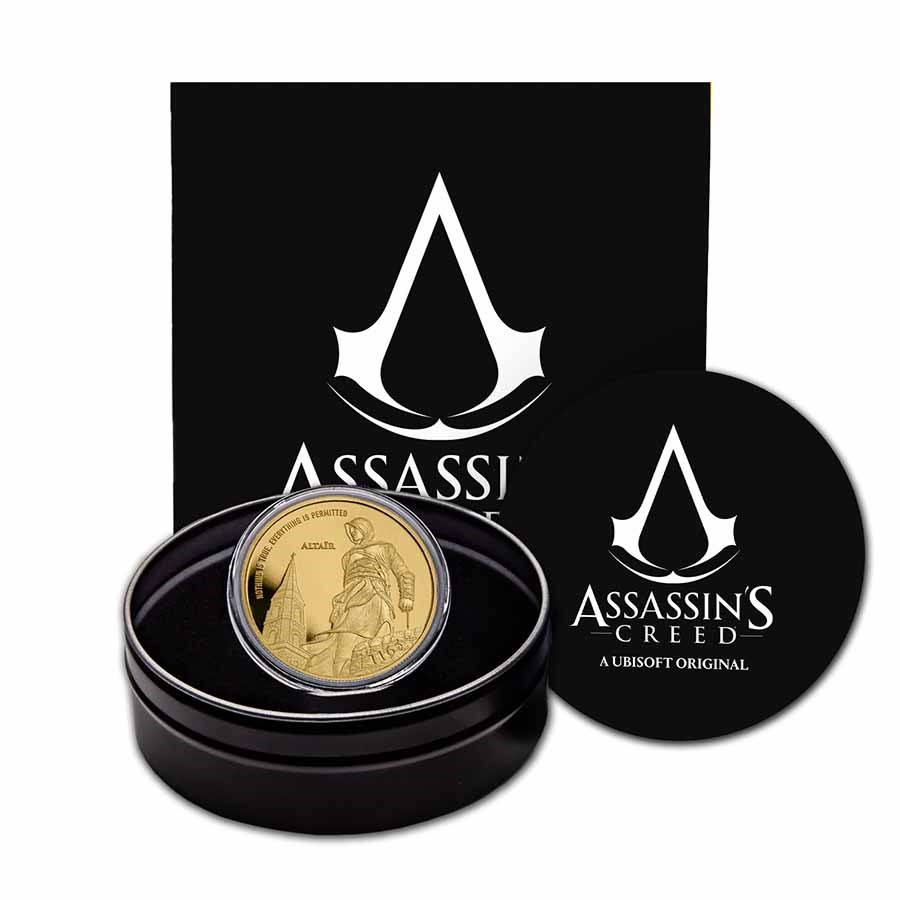 Assassin's Creed® Altaïr - 1 oz Gold Proof (w/Gift Tin & COA)