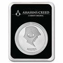 Assassin's Creed® Hooded Assassin - 1 oz Silver Round (In TEP)