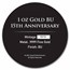 Assassin's Creed®15th Anniversary - 1 oz Proof Gold w/Tin & COA