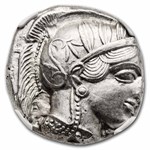 Athens AR Tetradrachm Owl (440-404 BC) MS NGC (Parliament Col)