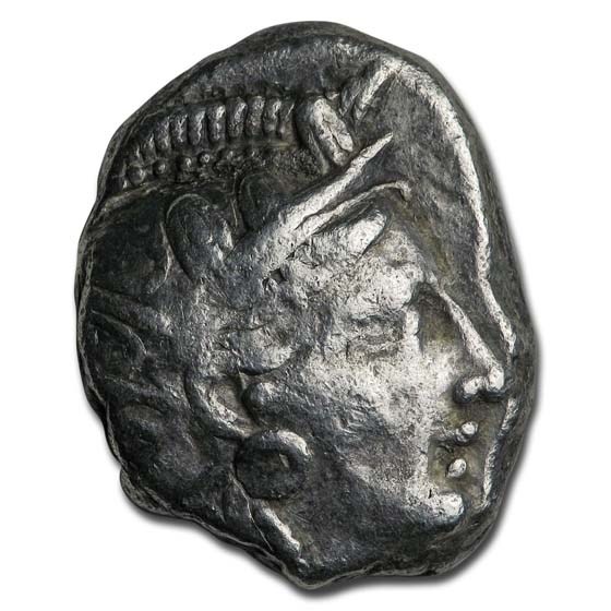 Athens AR Tetradrachm Owl (440-404 BC) VF (Test Cut) Athens AR Tetradrachm Owl (440-404 BC) VF (Test Cut)