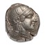 Athens AR Tetradrachm Owl (455-440 BC) Ch AU NGC (Fine Style)