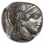 Athens Silver Tetradrachm Owl (440-404 BC) Ch XF NGC (3/5,4/5)