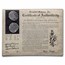 Atocha Shipwreck Silver 8 Reales Grade 1 (Framed w/COA)