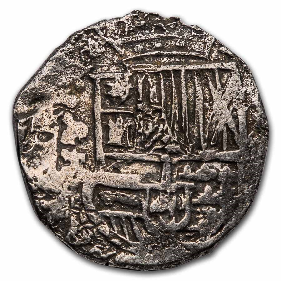 Atocha Shipwreck Silver 8 Reales Grade 1 (Salvage w/COA)