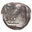 Attica, Athens AR Tetradrachm Owl 440-404 BC Ch AU NGC 4/3