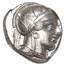 Attica, Athens AR Tetradrachm Owl 440-404 BC Ch AU NGC 4/4