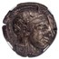 Attica, Athens AR Tetradrachm Owl (455-440 BC) Ch AU NGC (5/3)