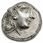 Attica Athens Silver Tetradrachm Owl (353-294 BC) Ch AU NGC 3/3