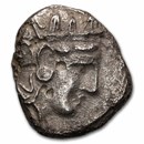 Attica Athens Silver Tetradrachm Owl (393-294 BC) Ch Fine