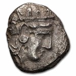 Attica Athens Silver Tetradrachm Owl (393-294 BC) Ch Fine