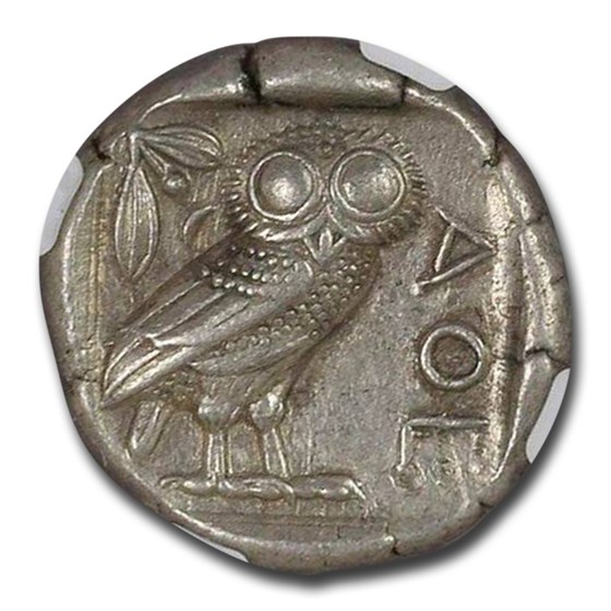 Buy Attica, Athens Silver Tetradrachm Owl (440-404 BC) AU* NGC | APMEX
