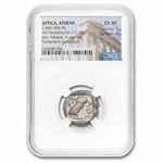 Attica, Athens Silver Tetradrachm Owl (440-404 BC) Ch XF NGC 5/4