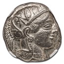Attica, Athens Silver Tetradrachm Owl (440-404 BC) Ch XF NGC Attica, Athens Silver Tetradrachm Owl (440-404 BC) Ch XF NGC
