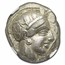 Attica, Athens Silver Tetradrachm Owl (440-404 BC) Ch XF NGC