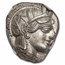 Attica Athens Silver Tetradrachm Owl (440-404 BC) MS NGC 4/4