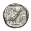 Attica, Athens Silver Tetradrachm Owl (440-404 BC) XF