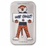 Auburn University 1 oz Silver Colorized Bar (in TEP)