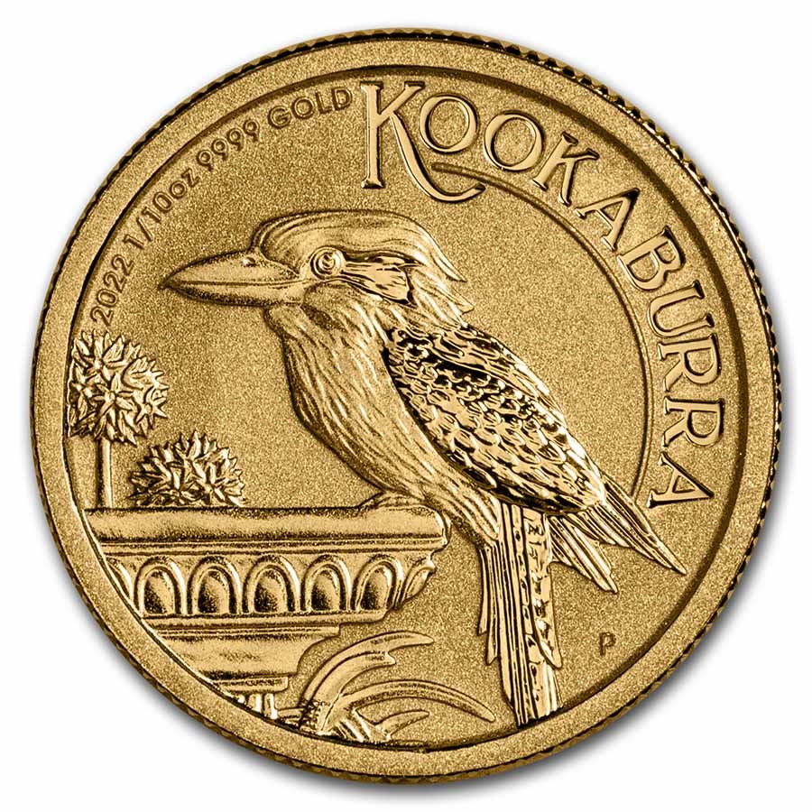 Buy Australia 1/10 oz Gold Kookaburra BU (Random Year) APMEX