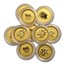 Australia 1/10 oz Gold Lunar Coin (Series I, Random Year)