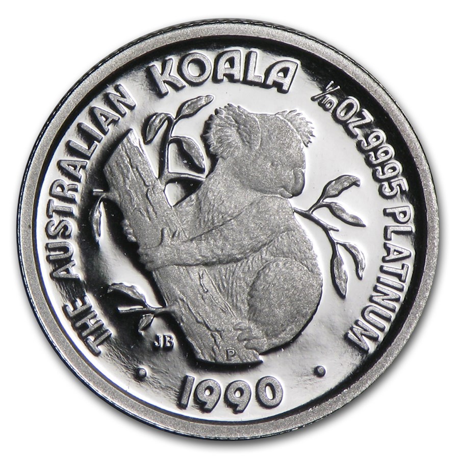 Australia 1/10 oz Proof Platinum Koala (Random Year)
