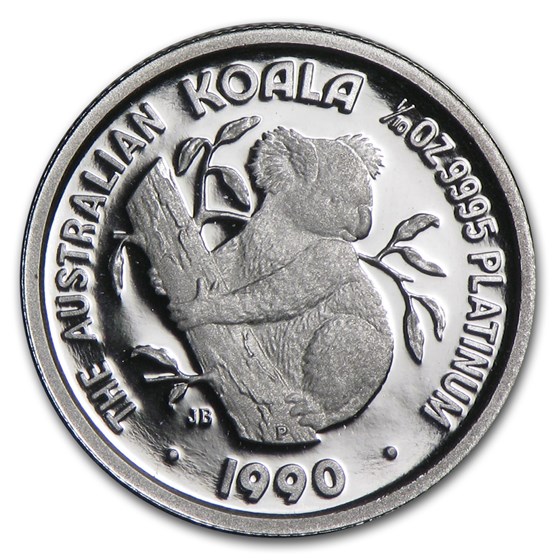 Australia 1/10 oz Proof Platinum Koala (Random Year) Australia 1/10 oz Proof Platinum Koala (Random Year)