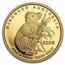 Australia 1/2 oz Gold Koala Proof (Random Year)