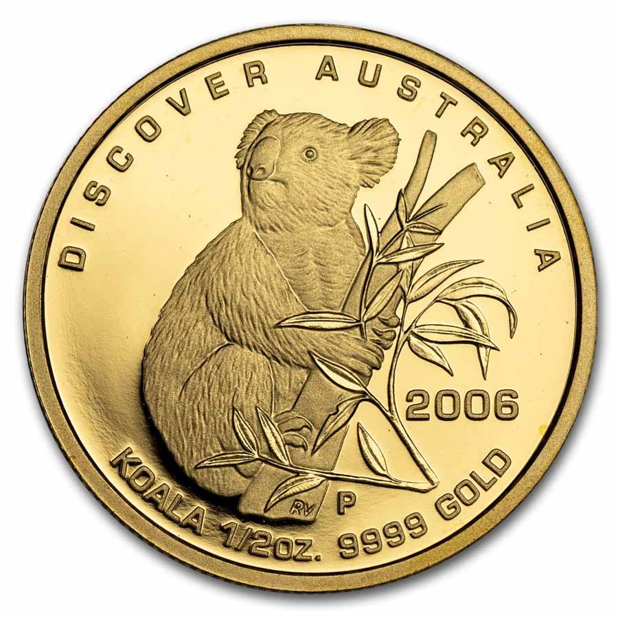 Australia 1/2 oz Gold Koala Proof (Random Year)
