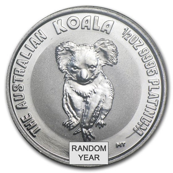 Australia 1/2 oz Platinum Koala BU (Random Year)