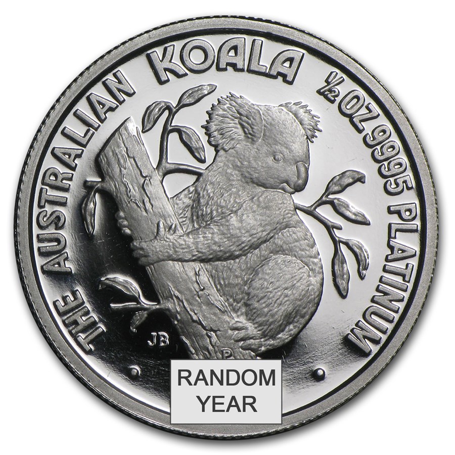 Australia 1/2 oz Proof Platinum Koala (Random Year)