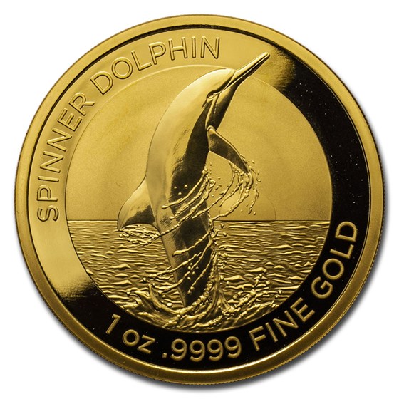 Australia 1 oz Gold $100 Dolphin BU (Capsule Only, Random) Australia 1 oz Gold $100 Dolphin BU (Capsule Only, Random)
