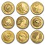 Australia 1 oz Gold Kangaroo/Nugget Coin BU Random Year AT SPOT!