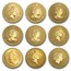Australia 1 oz Gold Kangaroo/Nugget Coin BU (Random Year)