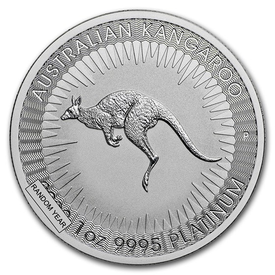 Australia 1 oz Platinum Kangaroo BU (Random Year)