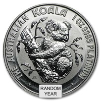 Australia 1 oz Platinum Koala BU (Random Year)