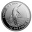 Australia 1 oz Silver $1 Dolphin BU (Abrasions)