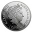 Australia 1 oz Silver $1 Dolphin BU (Abrasions)