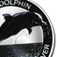 Australia 1 oz Silver $1 Dolphin BU (Abrasions)