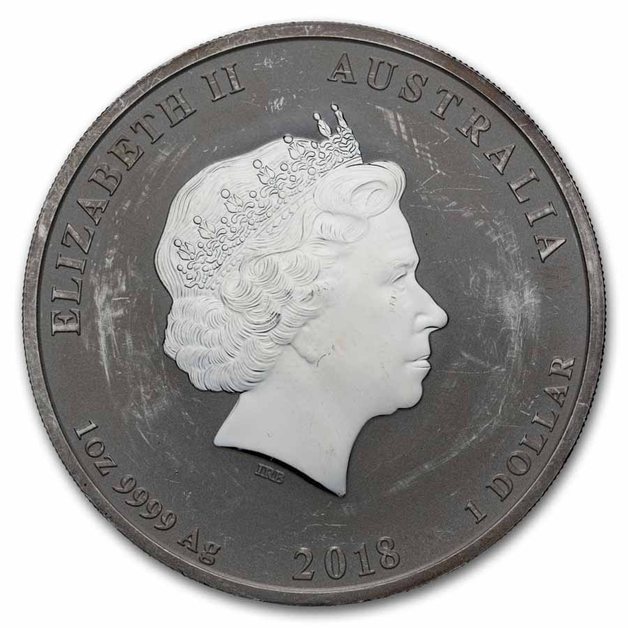 オーストラリア　シルバー　1oz Buy Australian 1 oz Silver Lunar Series II (Damage) | APMEX