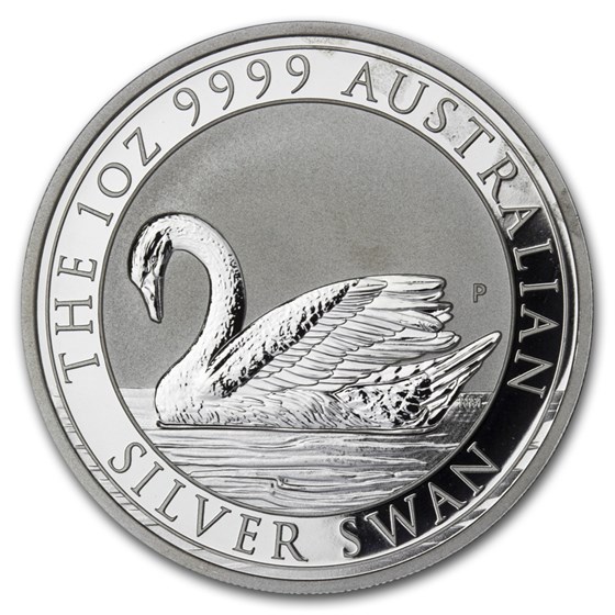 Australia 1 oz Silver Swan BU (Random Year, Abrasions) Australia 1 oz Silver Swan BU (Random Year, Abrasions)