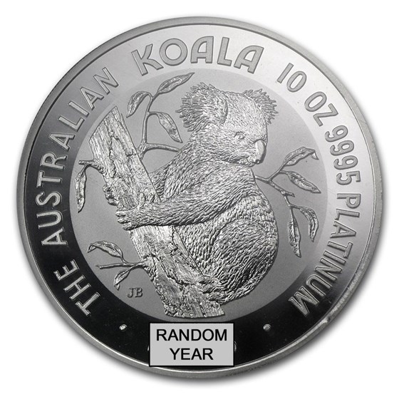 Australia 10 oz Platinum Koala BU (Random Year) Australia 10 oz Platinum Koala BU (Random Year)