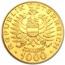 Austria Gold 1000 Schillings BU