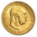 Austria Gold 20 Coronas AU (Random)
