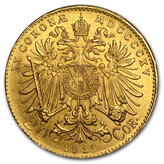 Austria Gold 20 Coronas BU (Random) Austria Gold 20 Coronas BU (Random)