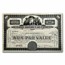 Automotive Collection 5-Certificates + Print Stock & Bond