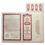 Automotive Collection 5-Certificates + Print Stock & Bond