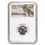 Bactria AR Drachm Menander (165-130 BC) Ch Fine NGC (Random Coin)