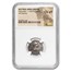 Bactria AR Drachm Menander (165-130 BC) Ch VF NGC (Random Coin)