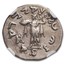 Bactria AR Drachm Menander (165-130 BC) VF NGC (Random Coin)
