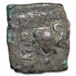 Bactria Indo-Greeks AE Unit (165/55-130 BC) Menander I VF